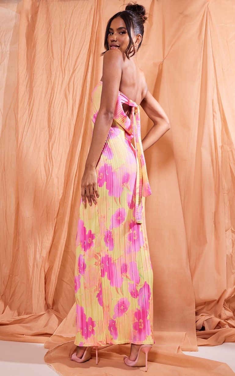Tropische Bloem Maxi Jurk