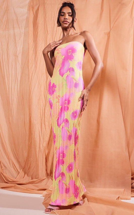 Tropische Bloem Maxi Jurk