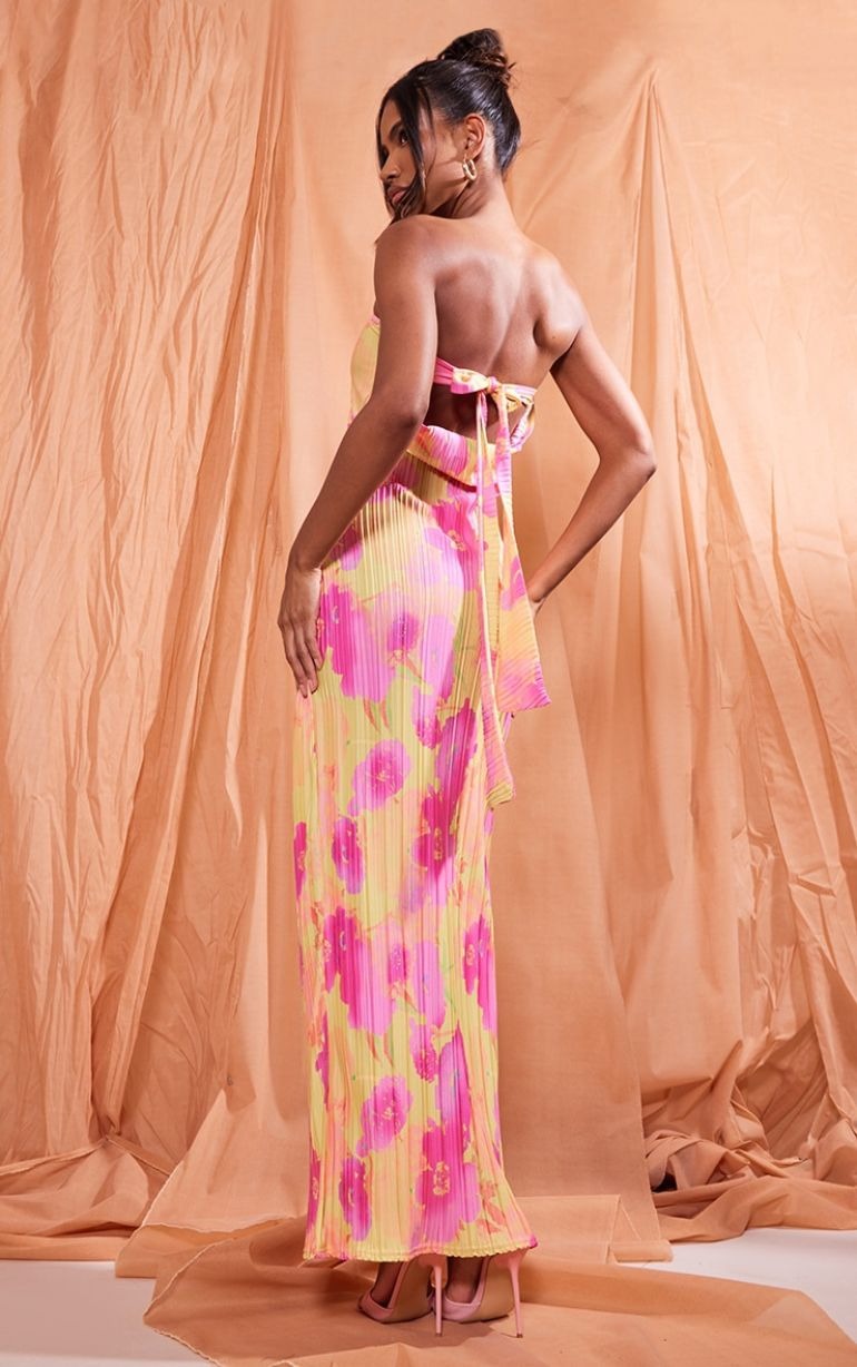 Tropische Bloem Maxi Jurk