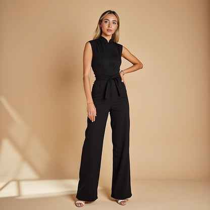 Laila | Elegante mouwloze jumpsuit