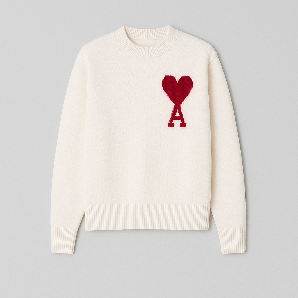Maeve Iconic Heart Sweater